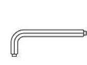 Toolcraft Unbrako Winkelschraubendreher 12 Mm