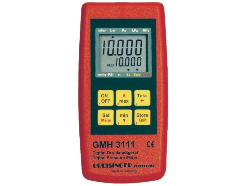 Greisinger Gmh 3111 Barometer, Druck-Messgerät (114500)