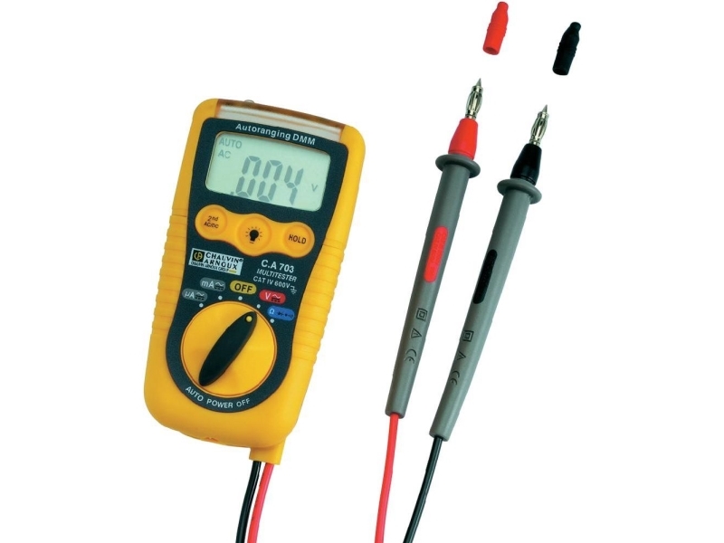 Chauvin Arnoux P01191740z Hånd Multimeter Digital Cat 600 Cat Iii 1000