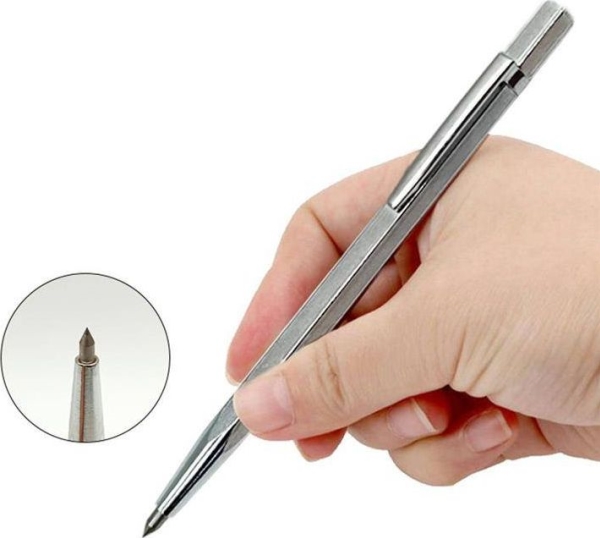 Aptel TRASER TIPPING SIGN för metall GLASUR KERAMIK silver 14cm NZ12C | Belysning - Ljuskälla - Lysrör - Kompakt Lysrör | GameStuff