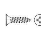 Toolcraft 145259 Senkkreuzschraube Philips 4,8 Mm 90 Mm Din 7982 Stahl Verzinkt 250 Stk