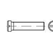 Toolcraft 118881 Schrauben Mit Senkkopf? Flach M5 25 Mm Schlitz Din 920 Stahl 100 Stk