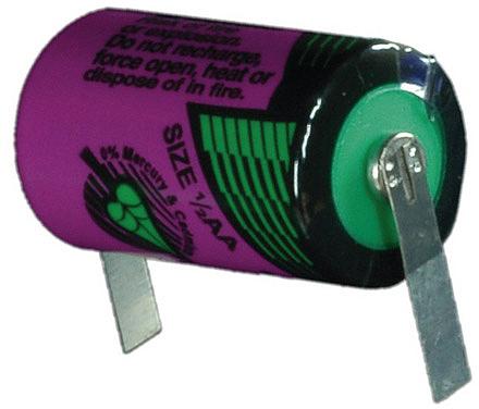 Tadiran Batteries Sl 350 T Special-Batterier 1/2 Aa U-Loddefane Lithium 3.6 V 1200 Mah 1 Stk