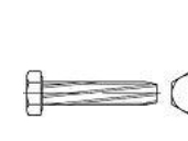 Toolcraft 141679 Blechschrauben M5 25 Mm Außensechskant Din 7513 Stahl Verzinkt 500 Stk.