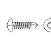 Toolcraft 141609 Bohrschraube 3,9 Mm 32 Mm T-Profil Din 7504 Stahl Verzinkt 1000 Stk.