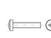 Toolcraft 145975 Linsenschrauben M6 90 Mm Kreuzschlitz Philips Din 7985 Stahl Verzinkt 100 St.