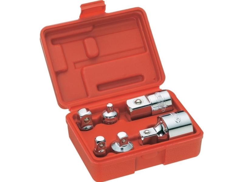 Vigor V1293 Steckschlüssel-Adapter-Set Schraubendreher 1/4 (6,3 Mm), 3/8 (10 Mm), 1/2 (12,5 Mm), 3/4 (20 Mm) Ausgang 1/4 (6,3 Mm), 3/8 (10 Mm), 1/2 (