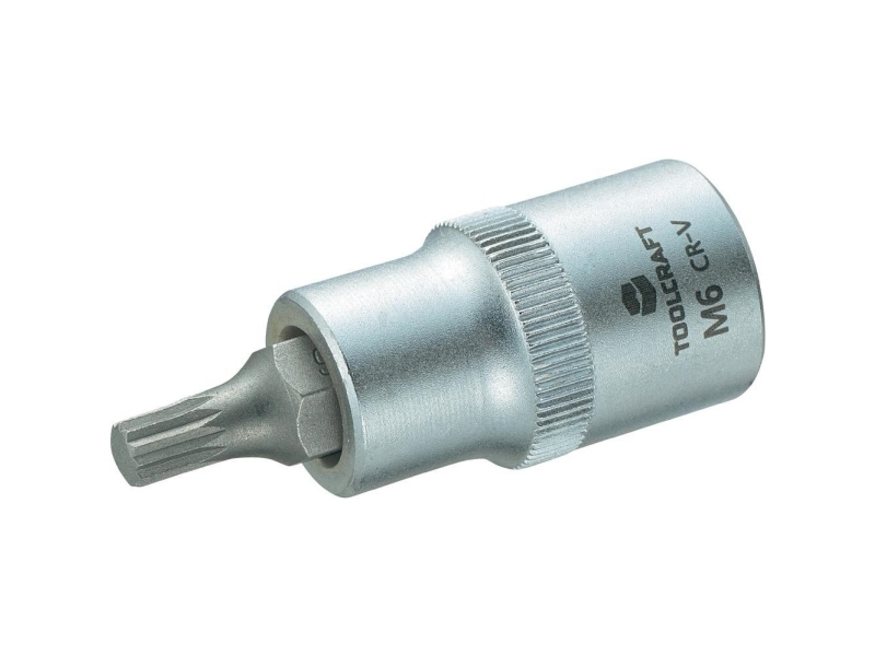 Toolcraft 816086 Multitand (Xzn) Top Key Bit Einsatz 6 Mm 1/2 (12,5 Mm)