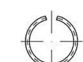 Toolcraft 146410 Sicherungsringe - Innendurchmesser 12 Mm - Din 7993 - Federstahl - 500 Stk