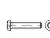 Toolcraft 148223 Linsenschrauben M4 6 Mm T-Profil Stahl Verzinkt 500 Stk