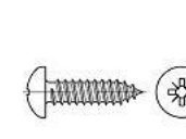 Toolcraft 147584 Linsenkreuzschrauben 2,2 Mm, 22 Mm Kreuzschlitz Pozidriv, Stahl Verzinkt, 2000 Stk