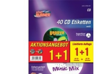 Avery Cd/Dvd Labels, Weiß, A4, Papier, Laser/Inkjet, Dauerhaft, Fsc Mix Credit
