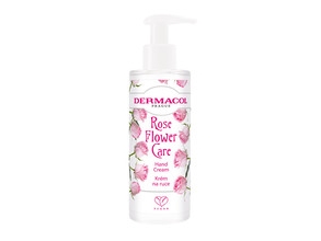 Dermacol Hand Cream With Pump Rose Flower Care 150 Ml