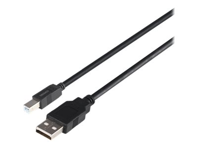 Deltaco - Usb-Kabel - Usb (Han) Til Usb Typ B (Han) - Usb 2.0 - 3 M - Sort