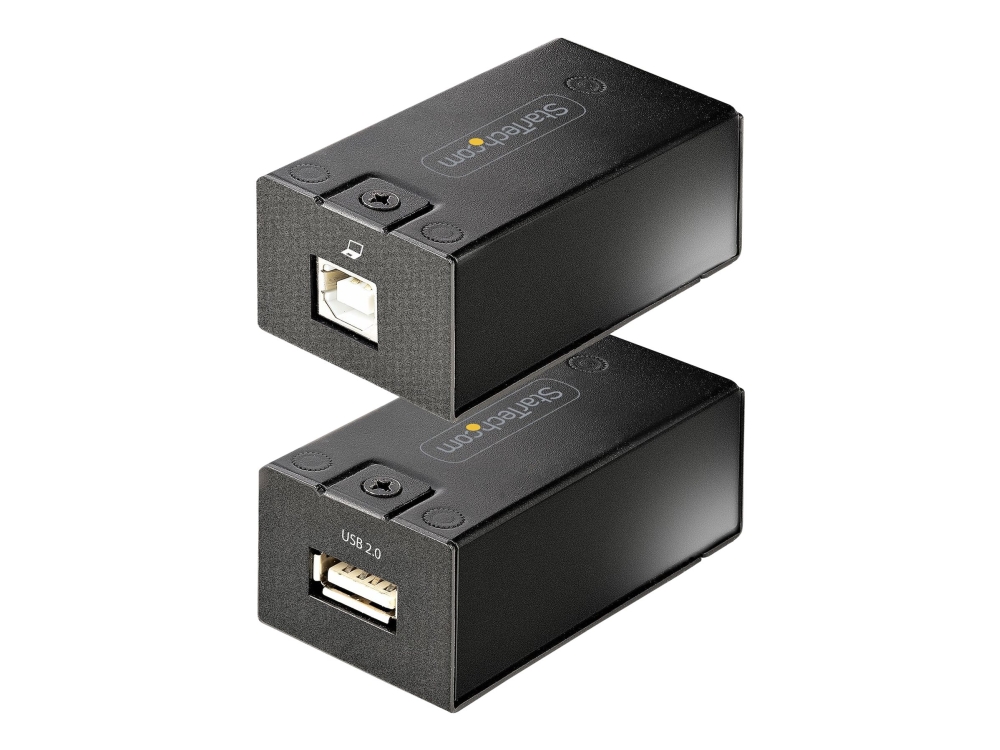 Startech.Com Usb 2.0 Extender Over Cat5e/Cat6 Cable (Rj45), 492Ft/150M Usb Over Ethernet Extender/Adapter Kit - Externally Powered Usb Extender, Usb