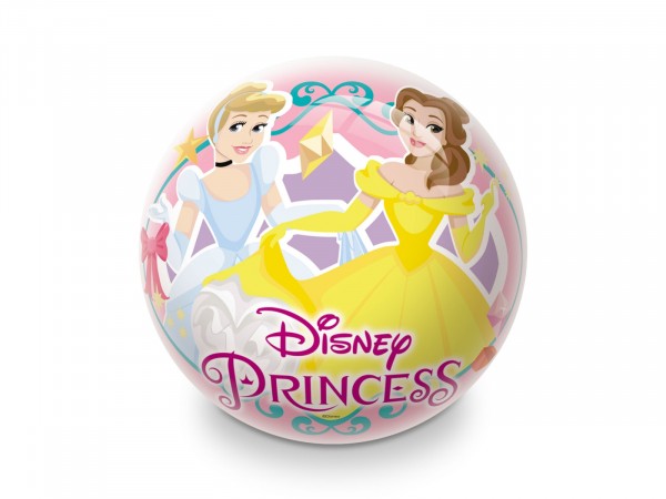 Mondo Blauer Gummi-Paddel 23 Cm - Disney Prinzessinnen Bio Ball
