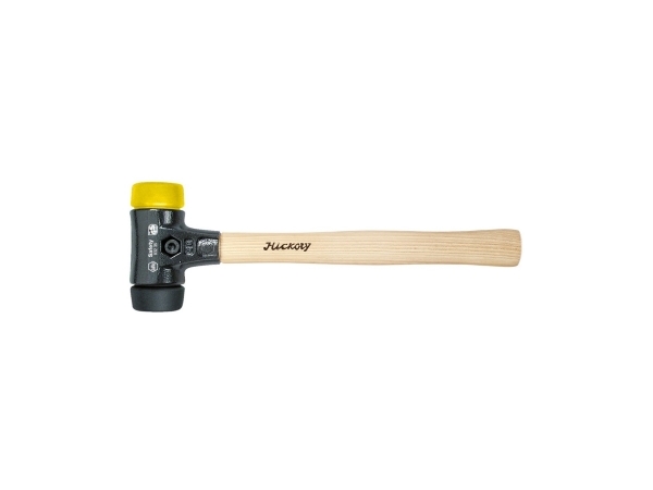 Wiha 26434, Død Slaghammer, Træ, Sort, Gul, 290 Mm, 300 G