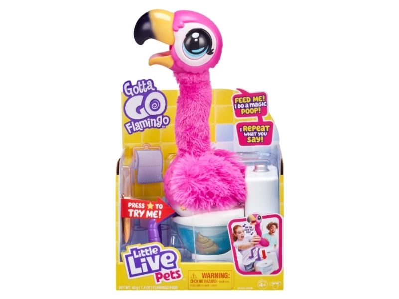 Little Live Pets Gotta Go Flamingo | Leksaker - Figurer & Dockor - Djurfigurer | GameStuff