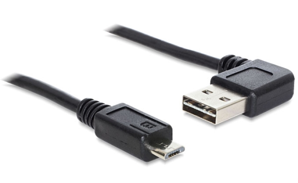 Delock Easy-Usb - Usb-Kabel - Micro-Usb Type B (Han) Til Usb (Han) - Usb 2.0 - 2 M - Sort