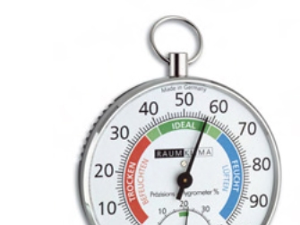TFA Dostmann 45.2027 Termo-/hygrometer Sølv | Trädgården - Trädgårdstillbehör - Väderstationer & termometrar | GameStuff