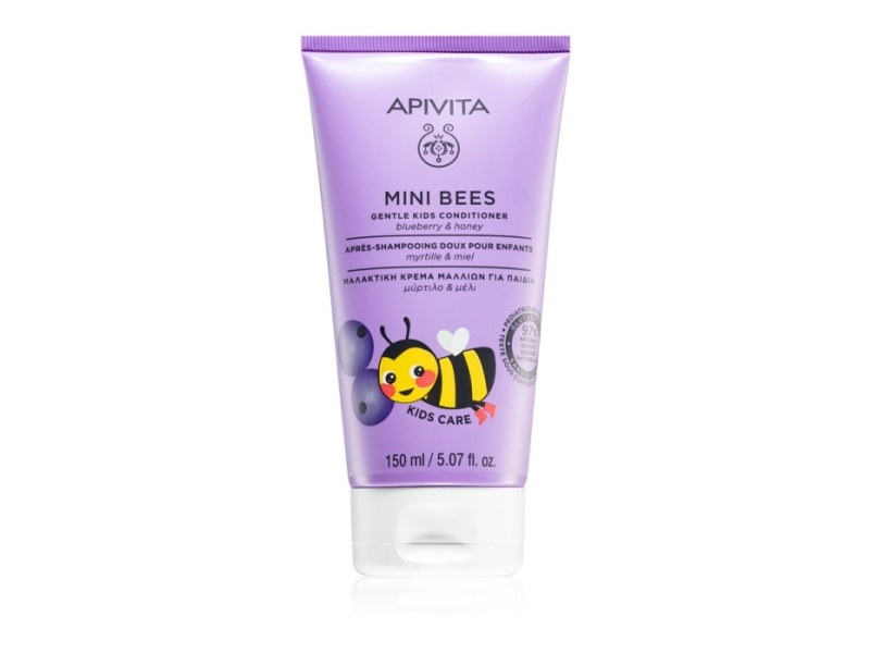 Apivita Mini Bees Gentle Kids kondicionierius Arándanos-Miel 150ml