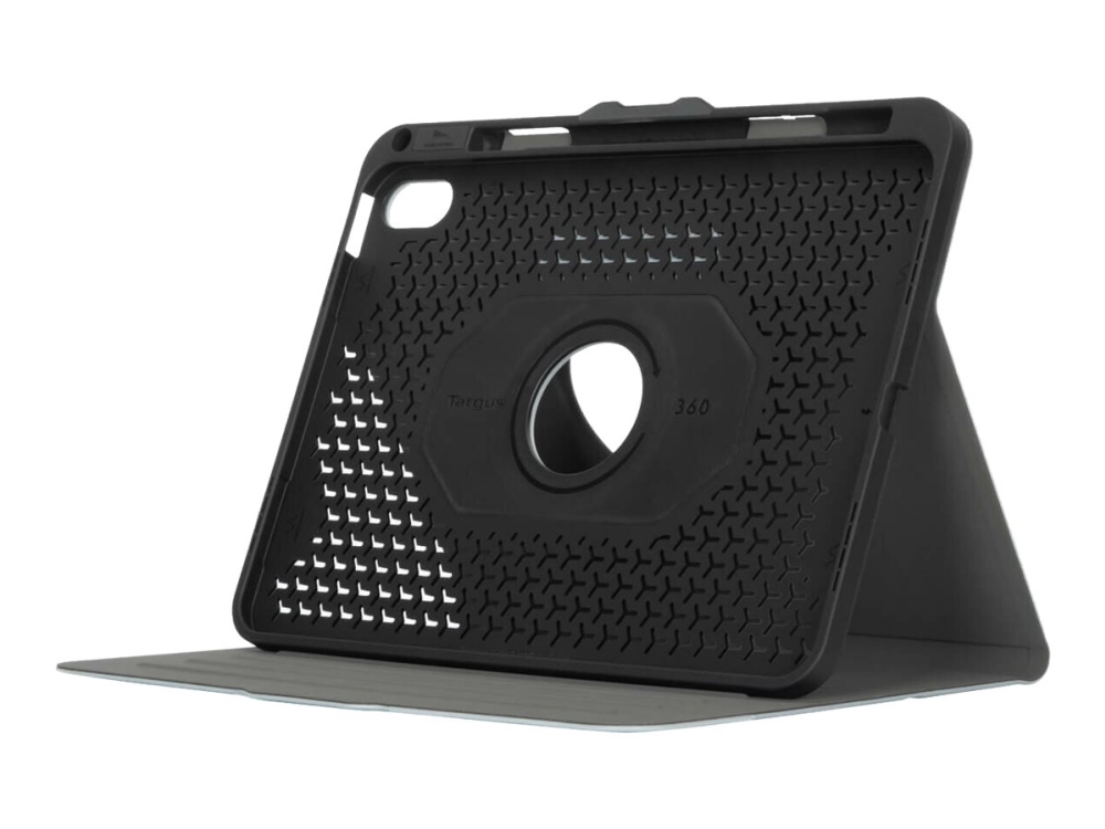 Targus VersaVu - Flipomslag til tablet - 360 roterende - polyurethan, termoplastisk polyuretan (TPU) - sølv - 10.9 - for Apple 10.9-inch iPad (10. generation)  iPad A16 Wi-Fi, A16 Wi-Fi + Cellular