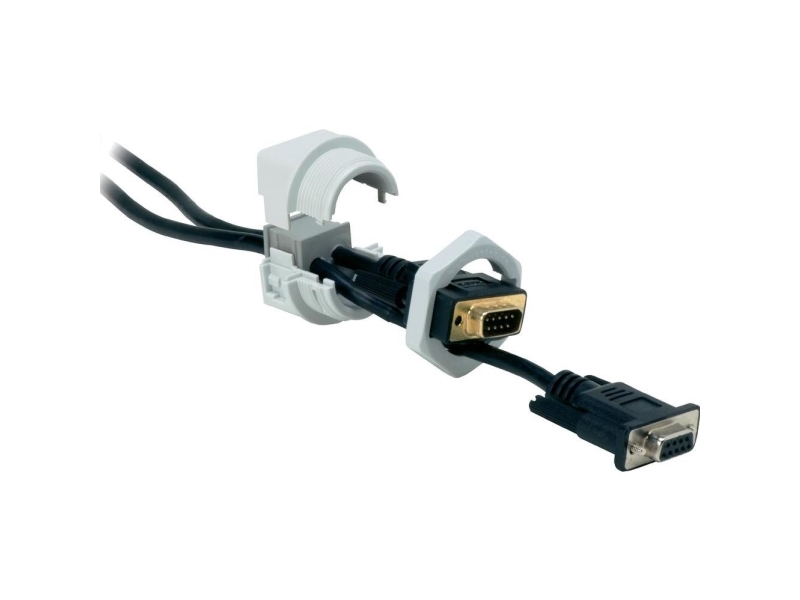 Icotek Kvt 32 Sub-D9 Kabelgennemføring Kan Deles Grå 1 Stk