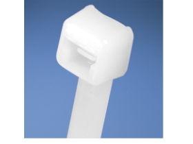 Panduit Cable Tie, 8.0"L (203Mm), Intermediate, Nylon, Natural, 100Pc, Nylon, 203 Mm