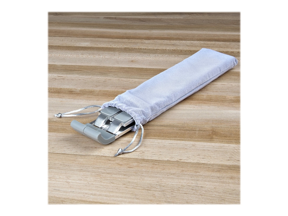 Startech.Com Faltbarer Laptop Ständer, Tragbarer Höhenverstellbarer Ergonomischer Laptopständer, Tragkraft 10 Kg, Aluminium Laptophalterung Neigbar,