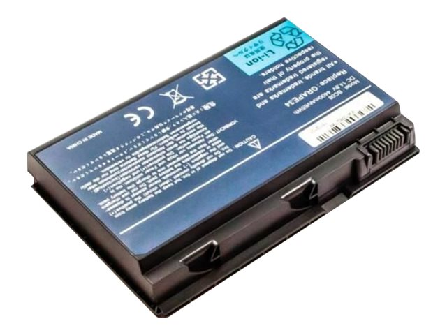 Coreparts Batteri Til Bærbar Computer Svarende Til: Acer Lc.btp00.006 8 Cellet 4800 Mah Sort For Acer Travelmate 5220 5310 5313 5320