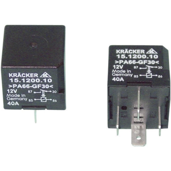 Kräcker 15.1200.10 Fahrzeugrelais 12 V/Dc 40 A 1 X Endschalter