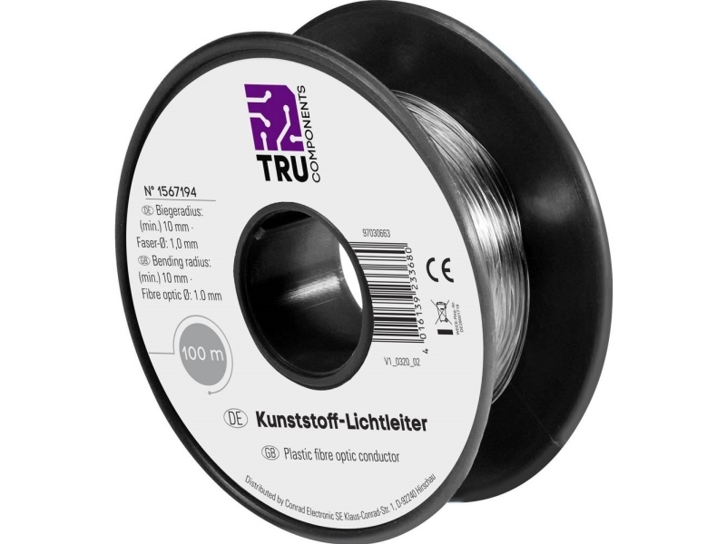 TRU COMPONENTS TC-9560356 POF-kabel Simplex 50 m