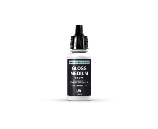 Vallejo Lakier Nr190 Gloss Medium 17Ml - 70470