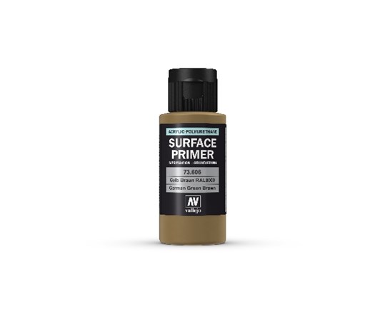 Surface Primer German Green Brown Ral8000 60Ml