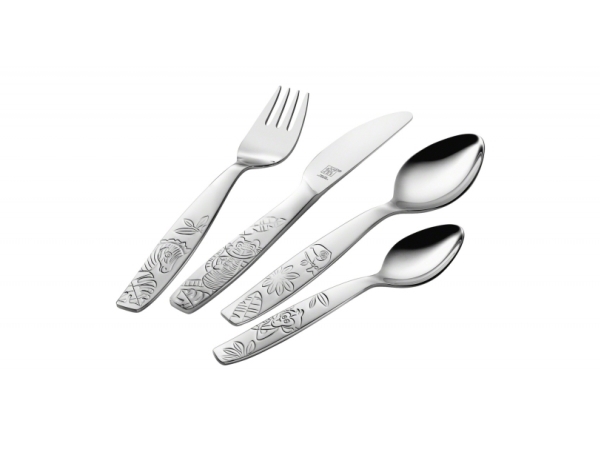 ZWILLING Jungle, Børne bestiksæt, Rustfrit stål, Rustfrit stål, 3 År