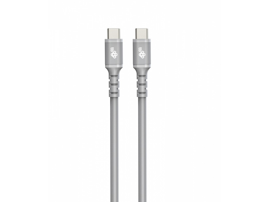 Usb C - Usb C Kabel 1M Silikon Grau