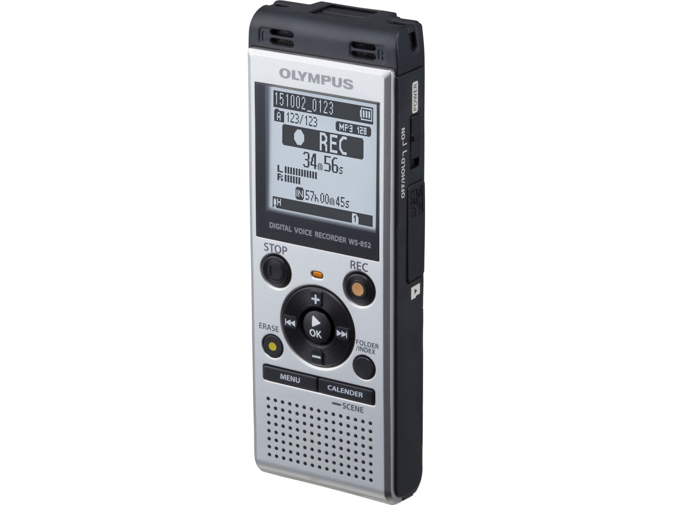 strejke terrasse Settlers Diktafon Olympus WS-852 audio recorder (4GB hukommelse)