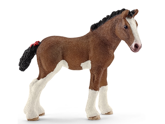 Schleich Clydesdale Pferd, Fohlen