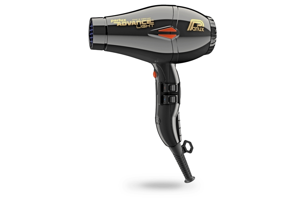 Parlux Advance Light, AC, 2500 h, 83 m³/h, Musta, Yksivärinen, Ripustuslenkki