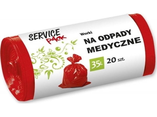 Stella Arbejdsposer Til Medicinsk Affald Stella Ldpe 35 L, 20 Stk