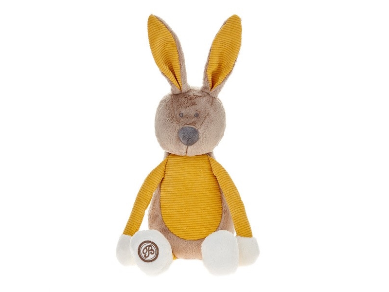 Beppe Plüschtier Hase Enzo, Beige-Honiggelb, 20 Cm