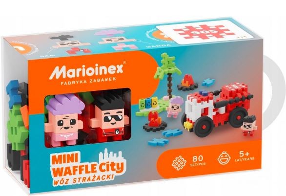 Marioinex Mini Waffle 80 Blankets Feuerschutz