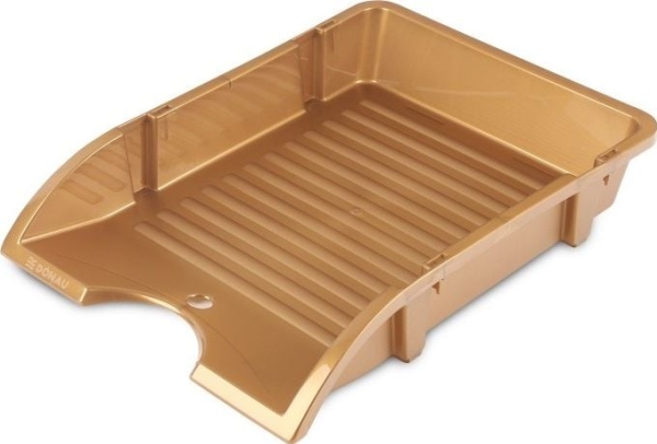 Donau Desk Drawer Donau, Unbreakable, Pp, A4, Gold