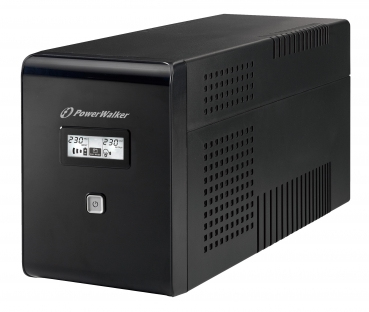 Powerwalker Vi 1500 Lcd Ups Line-Interactive 1500Va 2X Schuko 2X Iec Rj11/Rj45 Usb Lcd