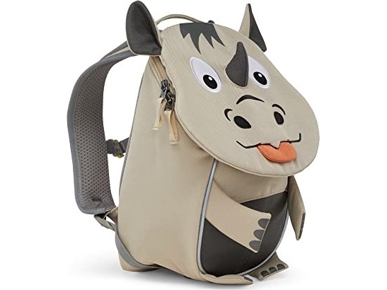 Affenzahn Little Friend Rhino, Backpack (Beige/Grey)