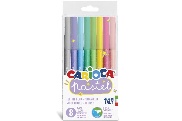 Carioca 43032, 8 Farben, 4,7 Mm, Italien, 8 Stück(E), Karton Mit Aufhänger