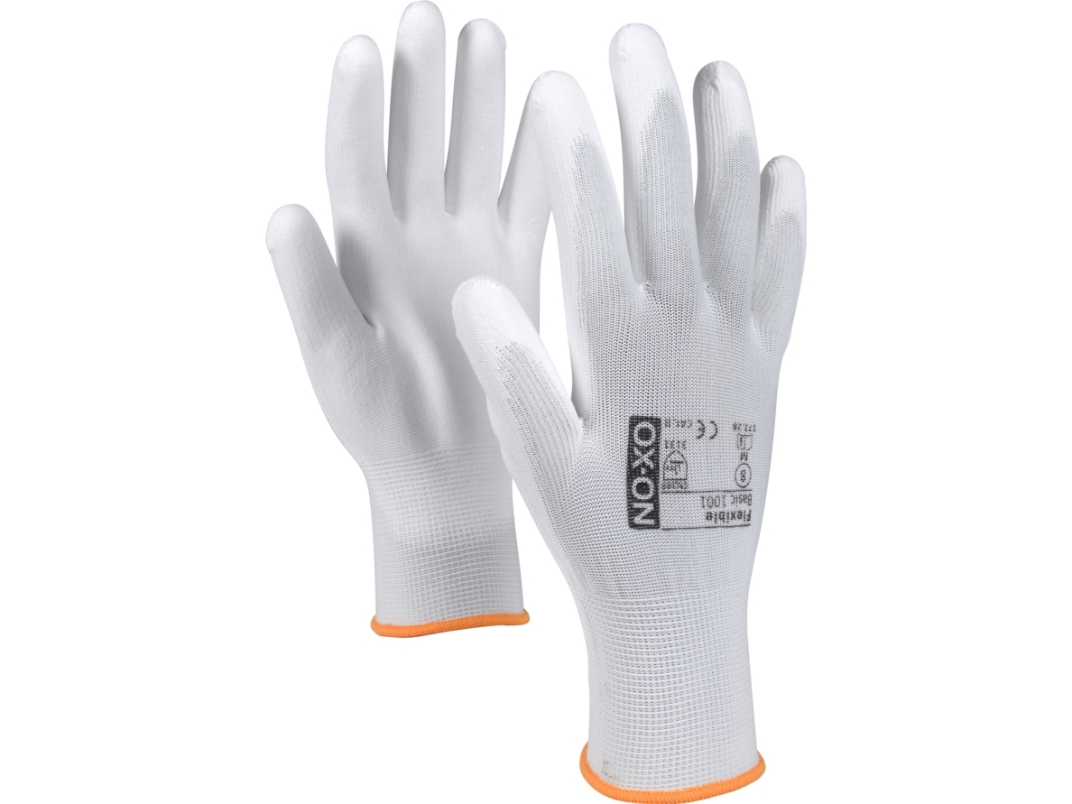 Monteringshandske Basic 1001 vit storlek 10 | Färg & Tillbehör - Tillbehör - Handskar | GameStuff