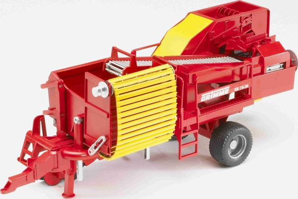 Bruder Grimme Se 75-30, Rød, Gul