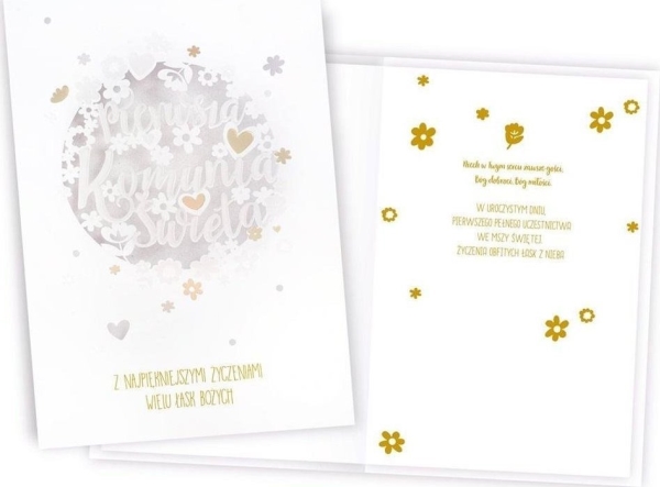 KUKARTKA Karnet Primus 0164 Communion | Papper & Emballage - Kuvert & påsar - Speciella kuvert | GameStuff