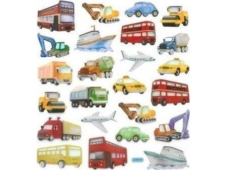 Dalprint Papirklistermærker - Transport 24 Stk